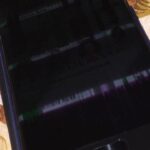 Flickering screen samsung smartphone